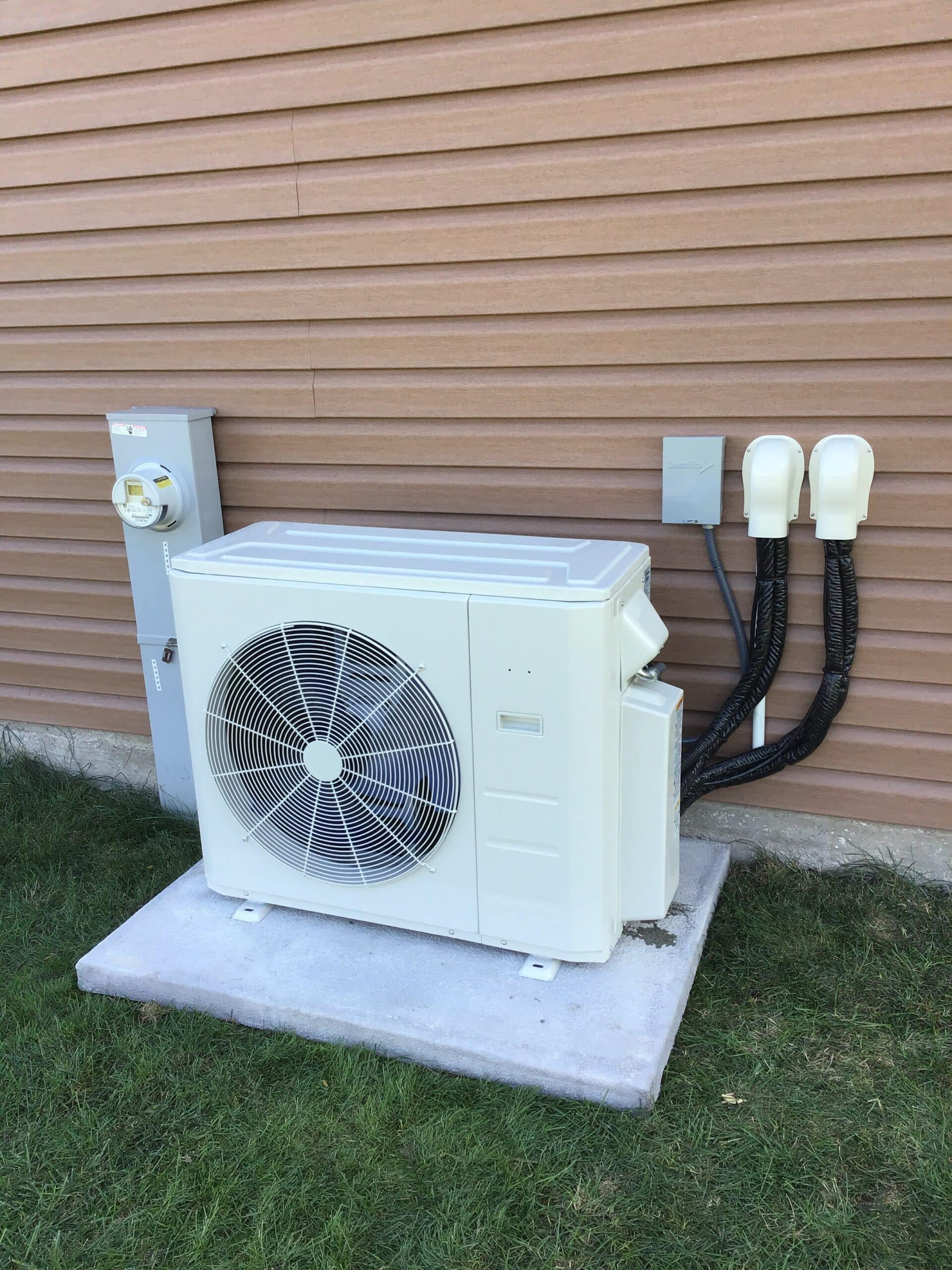 Ductless mini split unit.